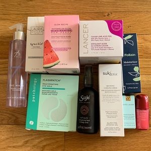 10 skincare/makeup products valued at $300+! All unopened